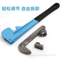 Wrench Tool Pipe Wrench Set 4 Piece Adjustable Supplier